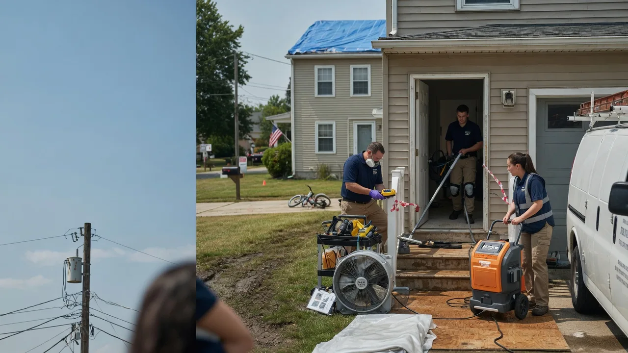Water Damage Repair in Darien, IL near me